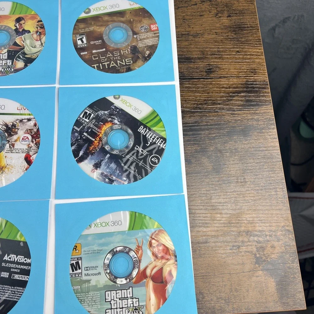 Multi Platform Loose Discs Video Game - Lot Of 50 - AS IS Untested Scratches #4